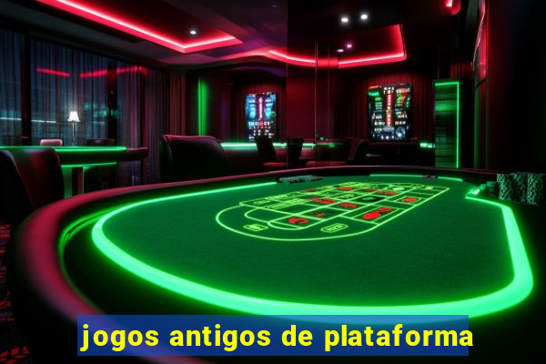 jogos antigos de plataforma